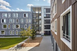 Galvanized Student Accommodation in Germany